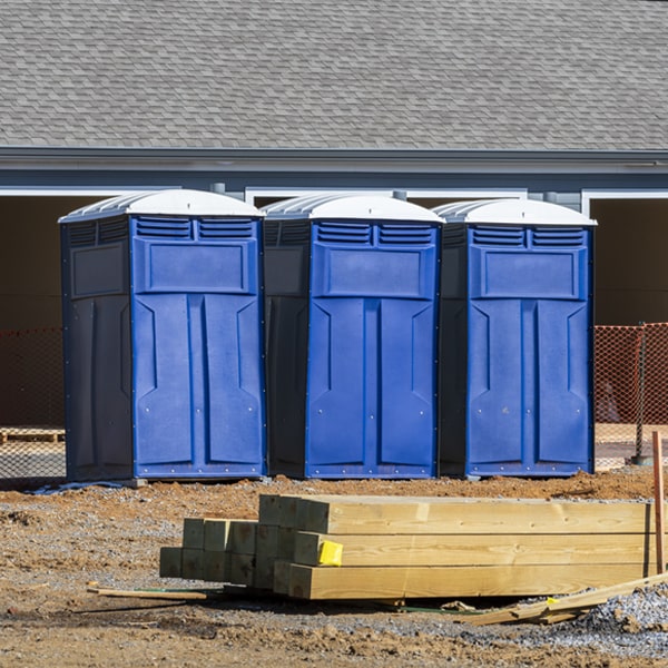 how can i report damages or issues with the portable restrooms during my rental period in Pirtleville AZ